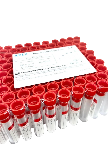 Tubo tapa Roja 4 ml con Acelerador 100 unidades