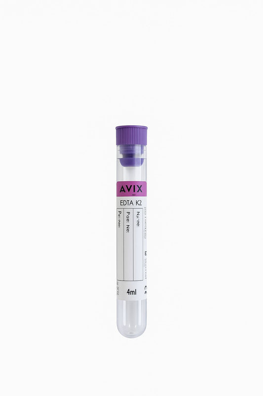 Tubo Anticoagulante EDTA 4ml -100 unidades