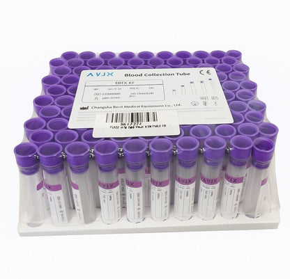 Tubo con anticoagulante EDTA 4mL - Caja 1200 unidades