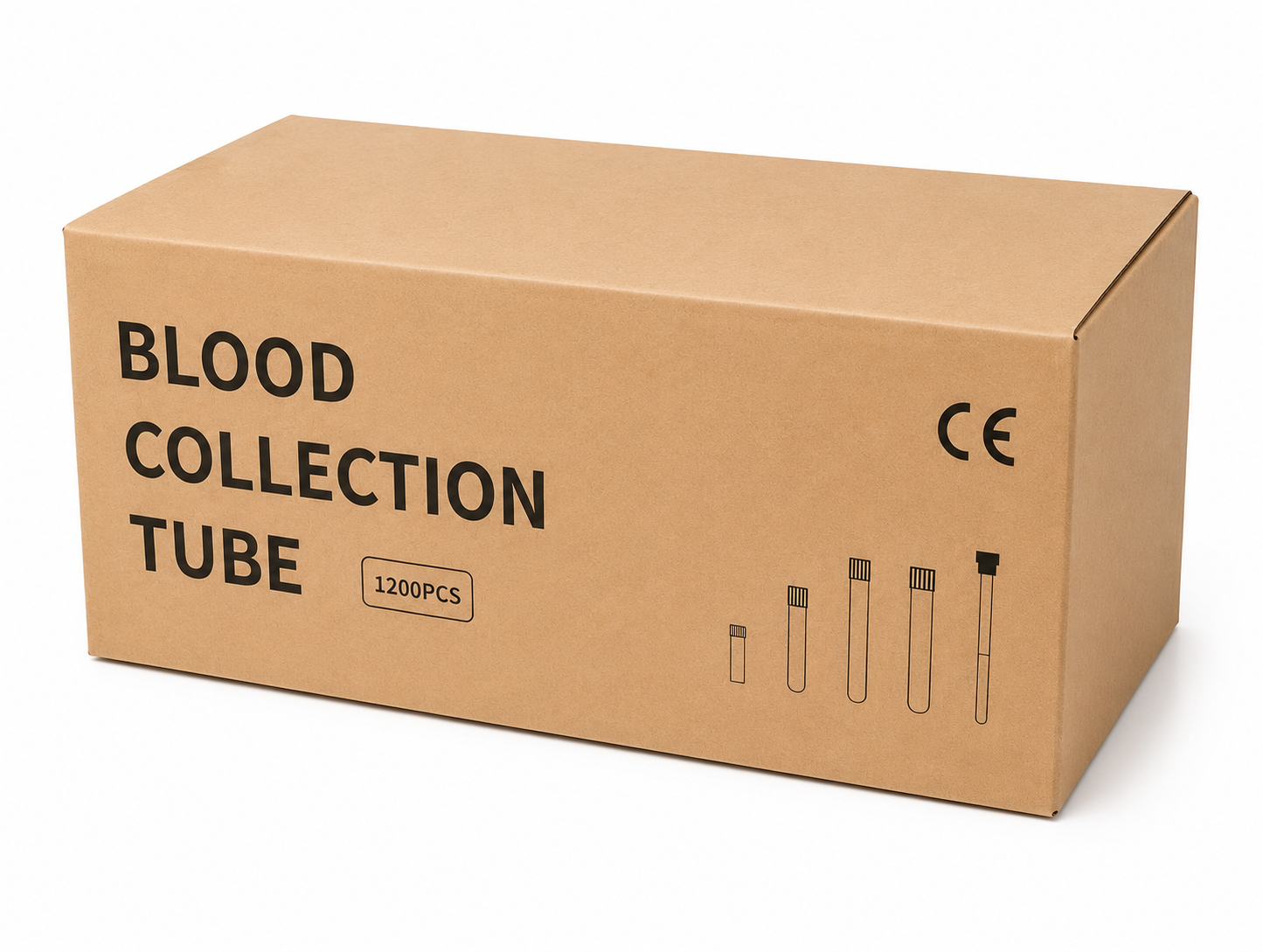 Tubos vacutainer con acelerador de la coagulación 4 mL - Caja 1200 unidades
