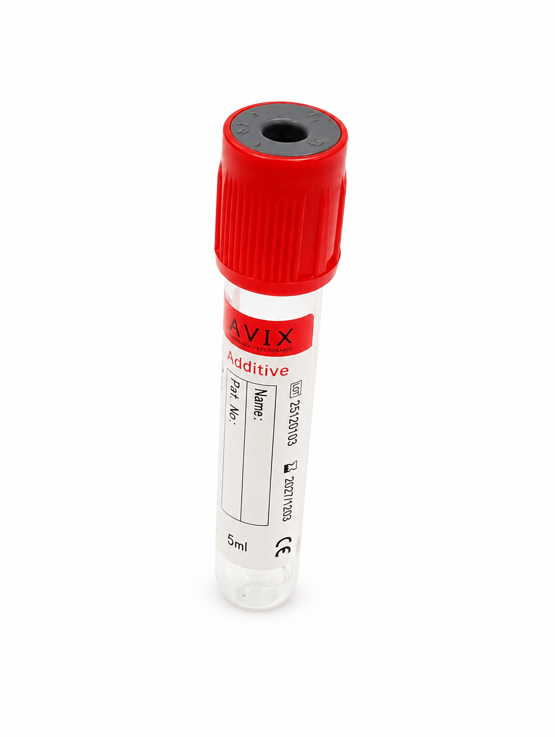 Tubos vacutainer con acelerador de la coagulación 4 mL - 100 unidades