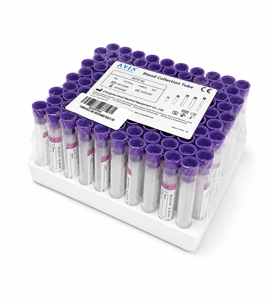 Tubo con anticoagulante EDTA 4 mL - Caja 1200 unidades