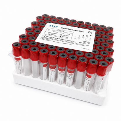 Tubos vacutainer con acelerador de la coagulación 4 mL - Caja 1200 unidades