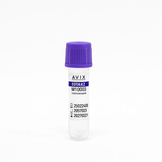 Tubo con Anticoagulante ETDA 0,5 ml 100 unidades